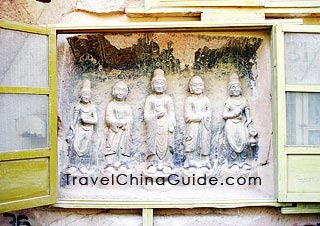 Buddha Statues, Bingling Thousand Buddha Caves